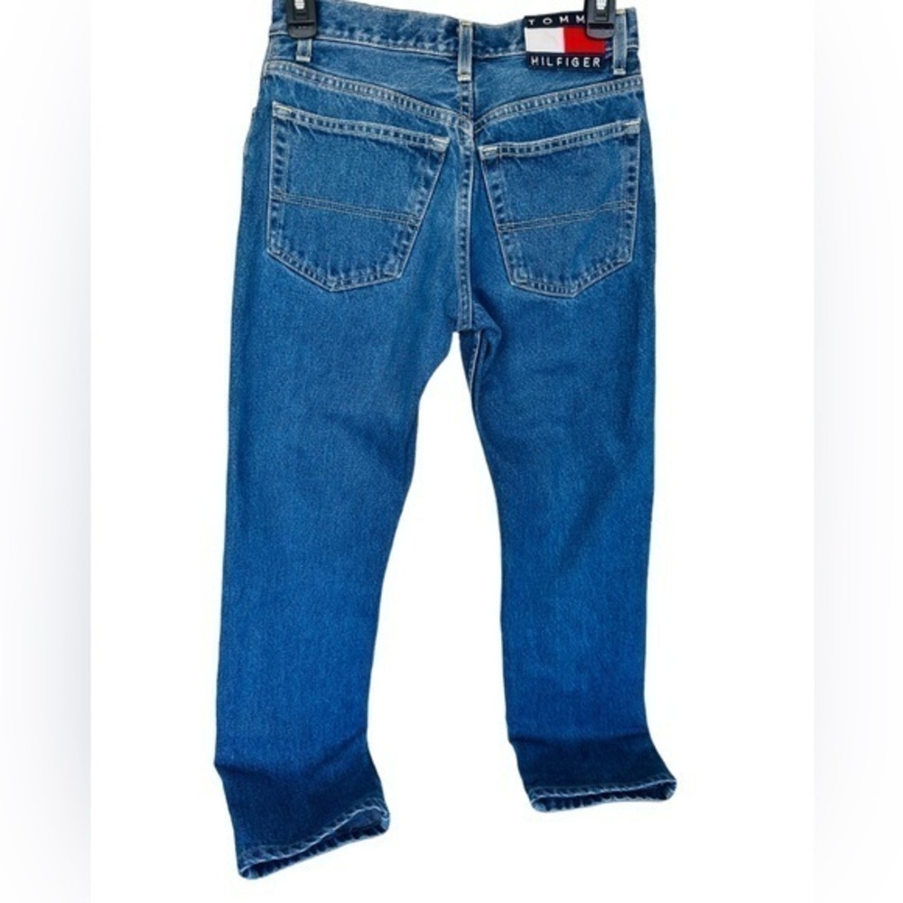 VTG Tommy‎ Hilfiger Classic Woman’s Blue Jeans 1/30 100% Cotton Made in U.S.A. - Picture 2 of 14